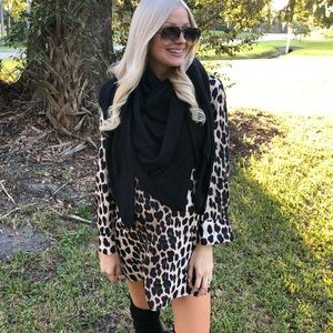 Animal print dress